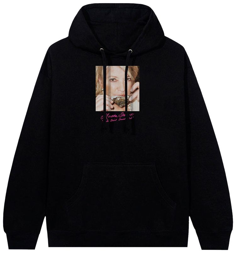 Anti Social Social Club x Martha Stewart Oyster Hoodie Black
