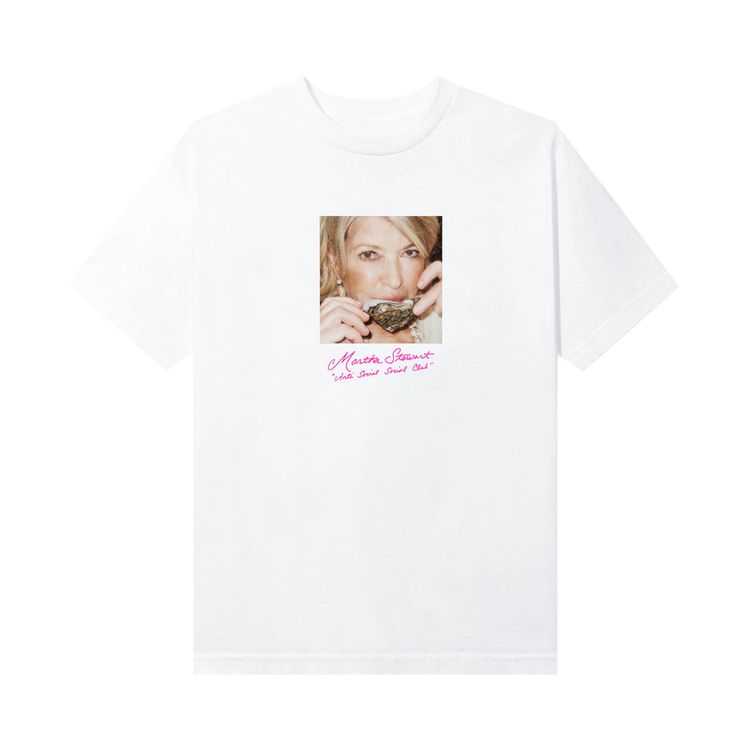 Anti Social Social Club x Martha Stewart Oyster Tee White