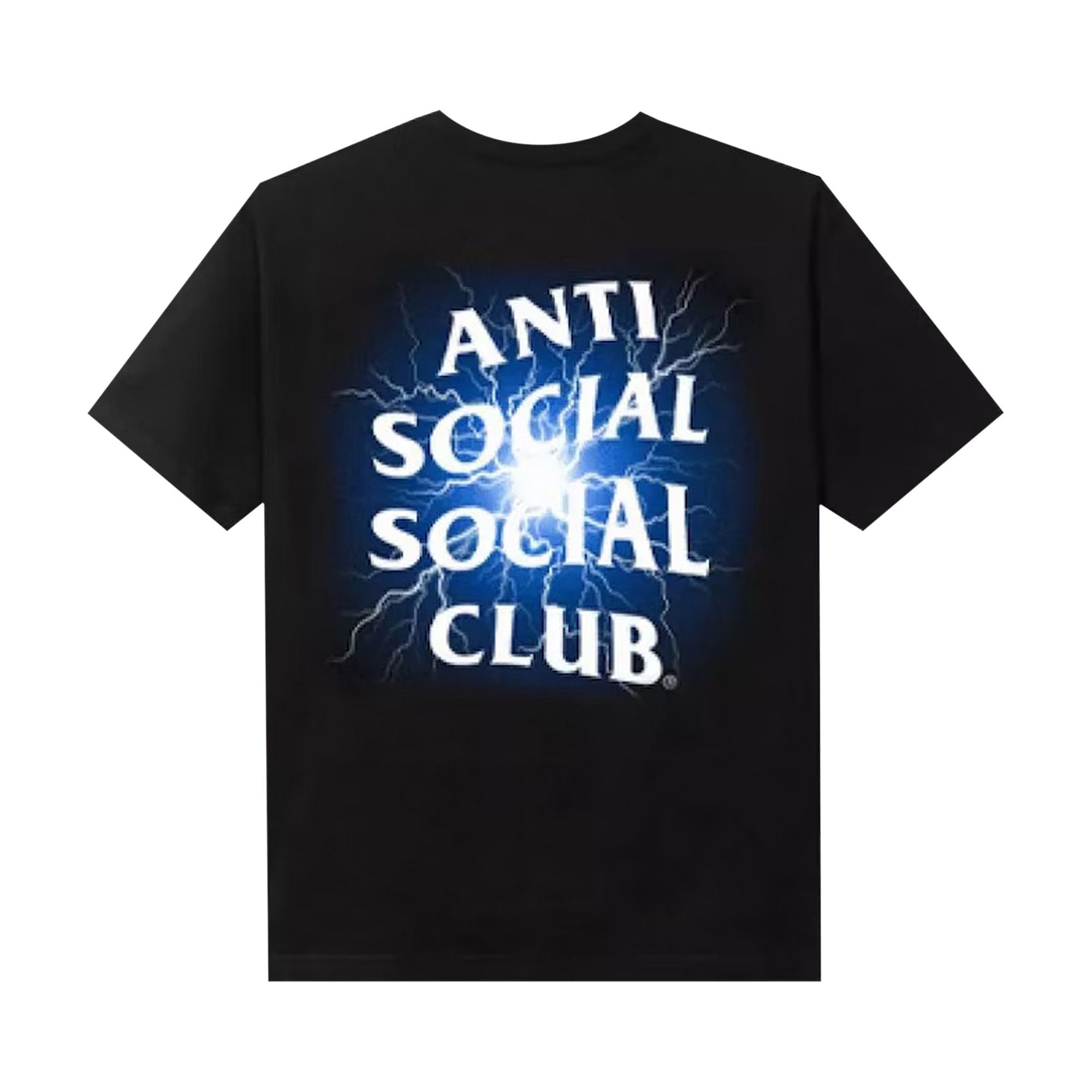 Buy Anti Social Social Club Pain Glow In The Dark Tee 'Black