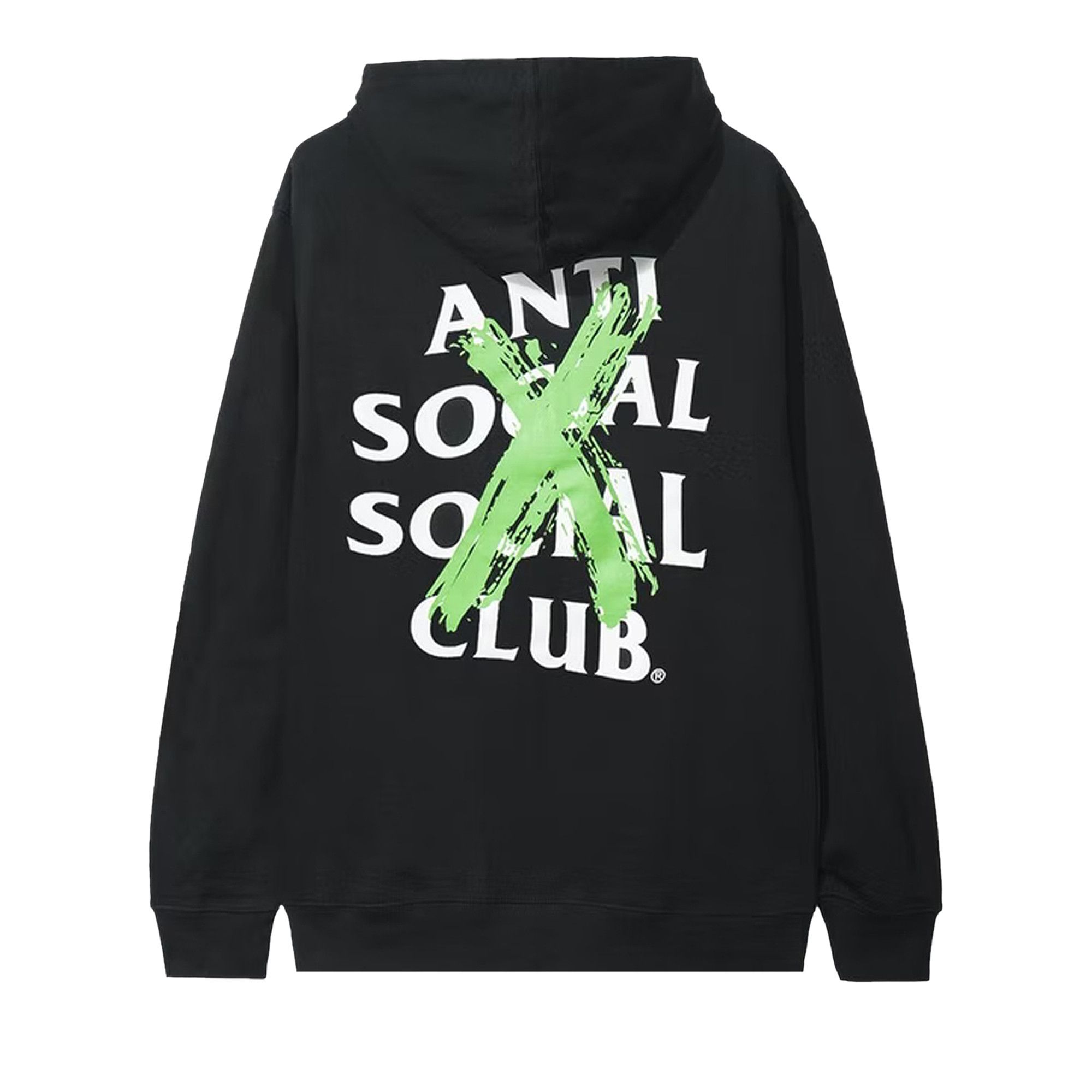 Buy Anti Social Social Club Cancelled Remix Hoodie Black 0657 1FW190106CRH BLAC GOAT