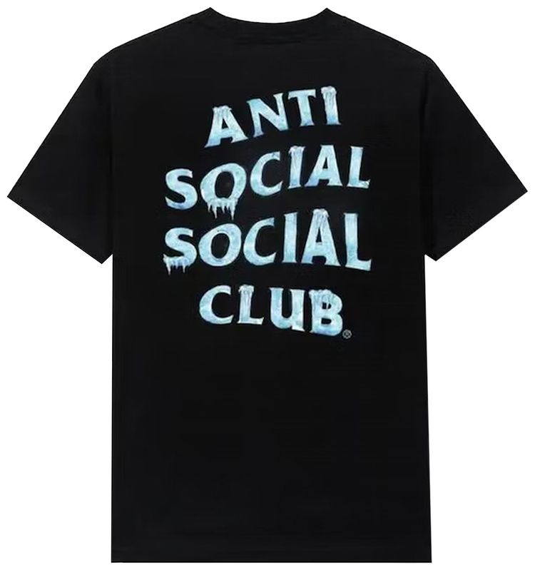 Anti Social Social Club Cold Sweats Tee Black