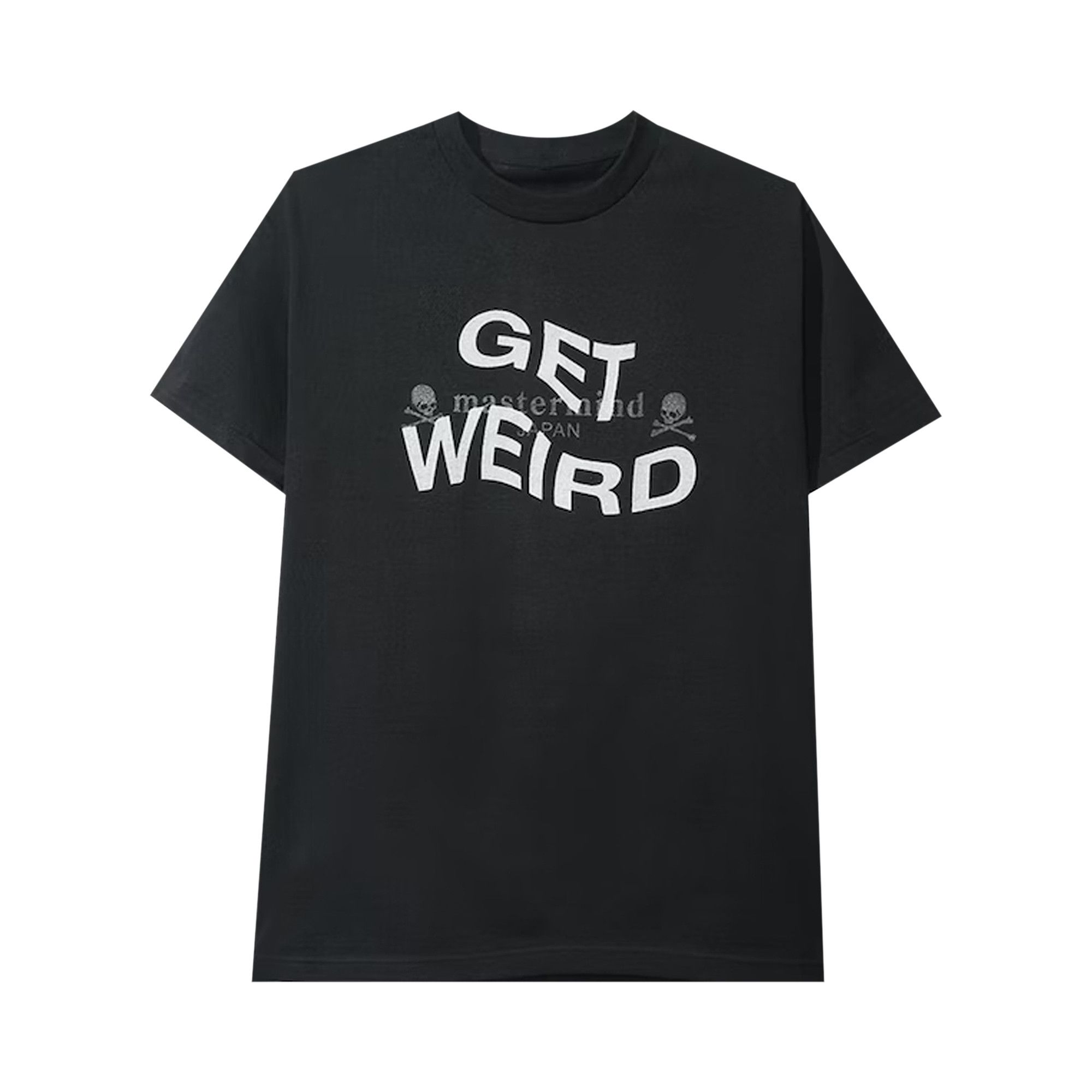 Buy Anti Social Social Club x Mastermind Get Weird Tee Black 0657 1FW19010MGWT BLAC GOAT CA