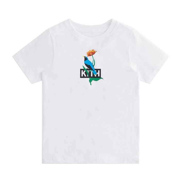 Kith Kids Bird Of Paradise Tee White