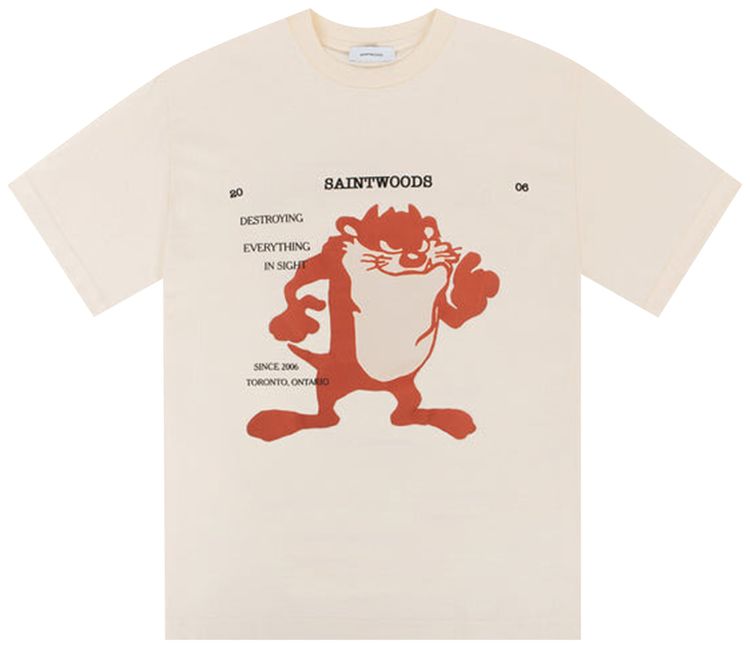 Saintwoods Wild West Tee Sand