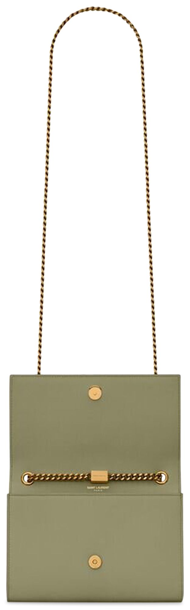 Saint Laurent Kate Small Chain Bag Light Sage