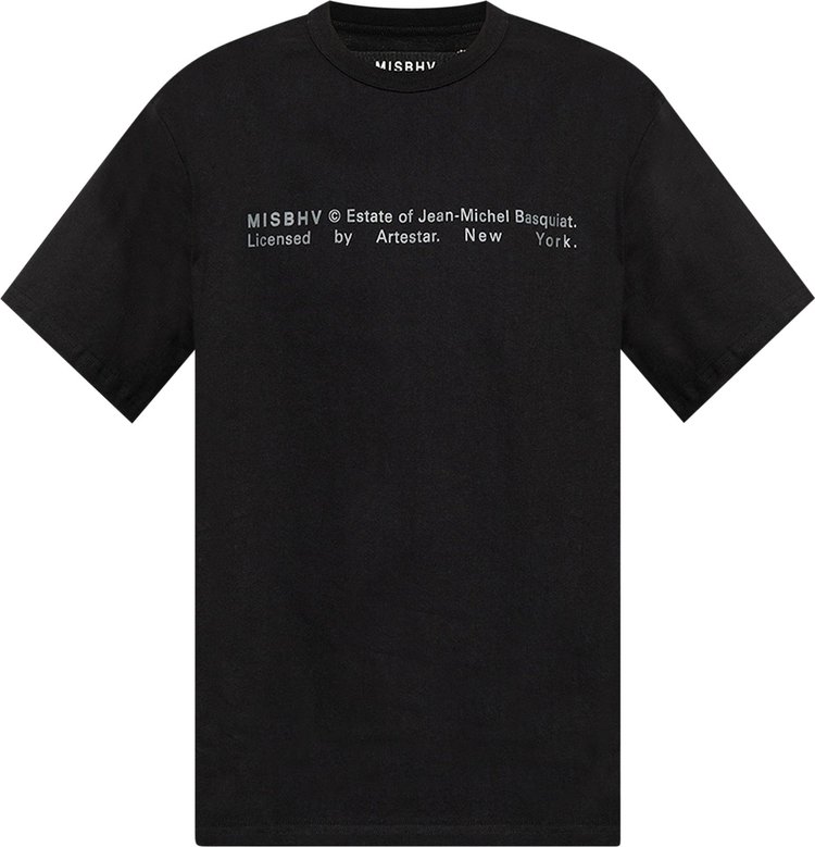 MISBHV Basquiat Edition Souvenir T-Shirt 'Black'