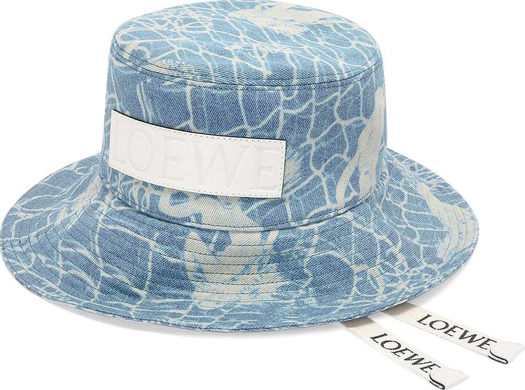 Loewe Fisherman Mermaid Hat 'Washed Indigo/Soft White'