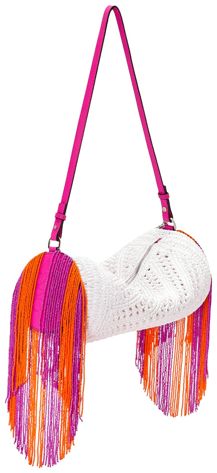 Loewe Bracelet Pouch WhiteFuchsia