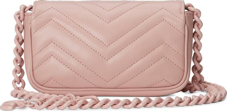 Gucci GG Marmont Belt Bag Perfect Pink