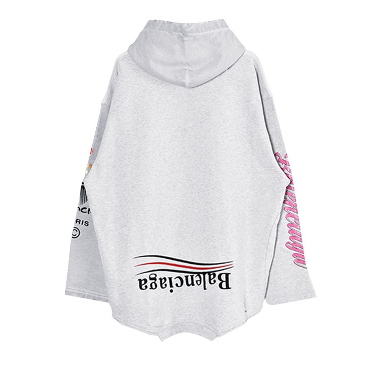 Balenciaga Upside Down Hoodie White