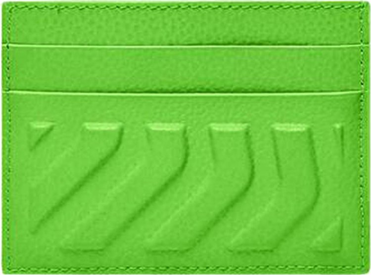 Balenciaga Car Card Holder Acid Green