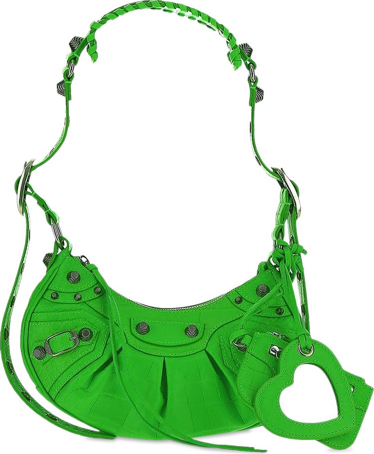 Balenciaga XS Le Cagole Shoulder Bag 'Acid Green'