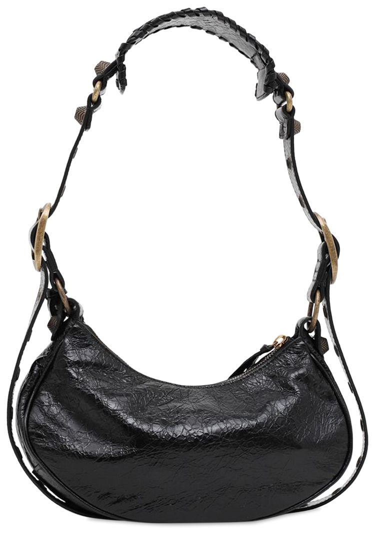 Balenciaga XS Le Cagole Shoulder Bag Black