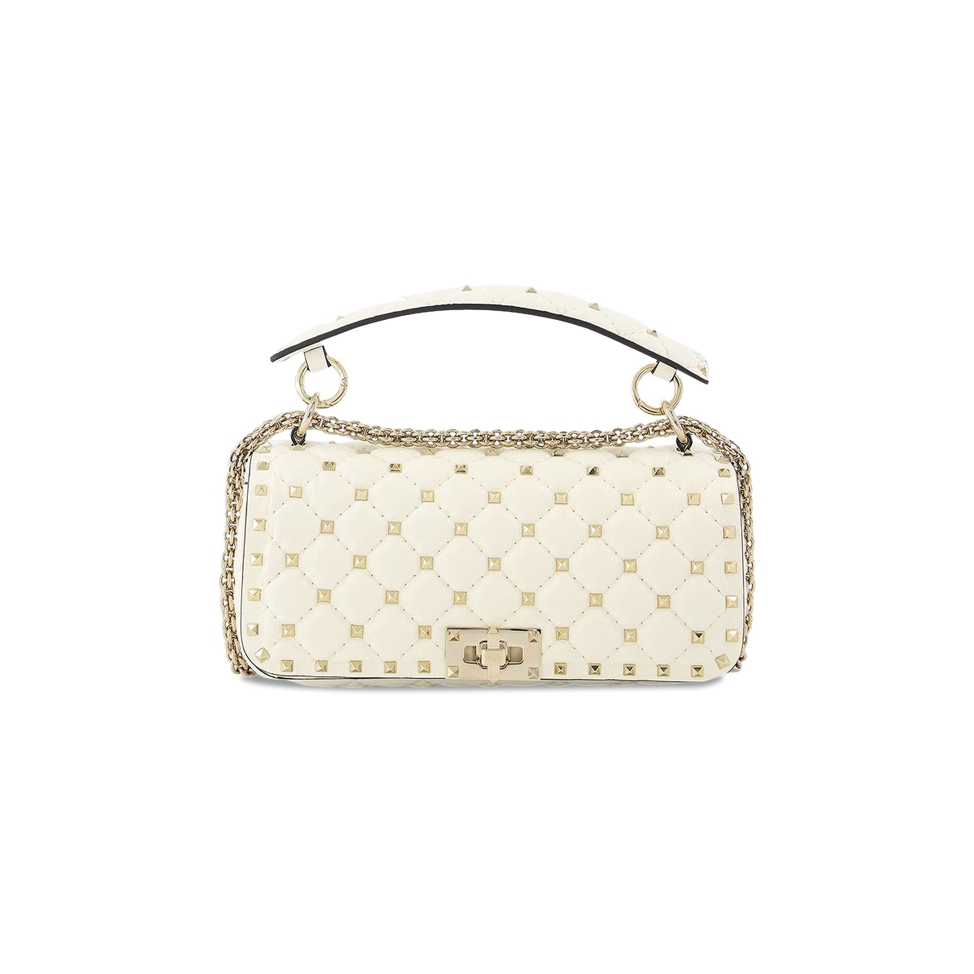Valentino rockstud bag white sales