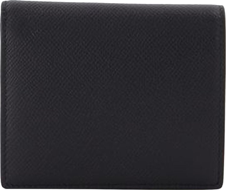 Maison Margiela Compact Bi Fold Wallet Black