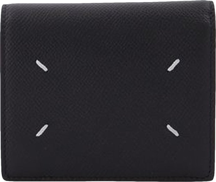 Maison Margiela Compact Bi Fold Wallet Black