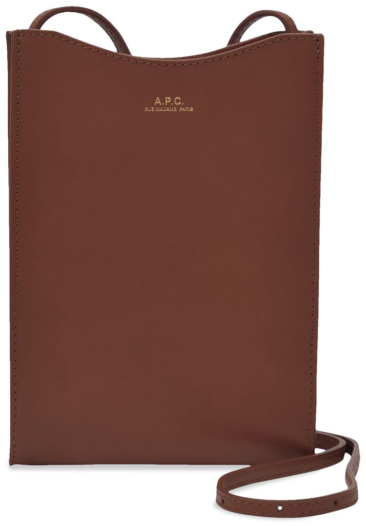 APC Jamie Neck Pouch Brown