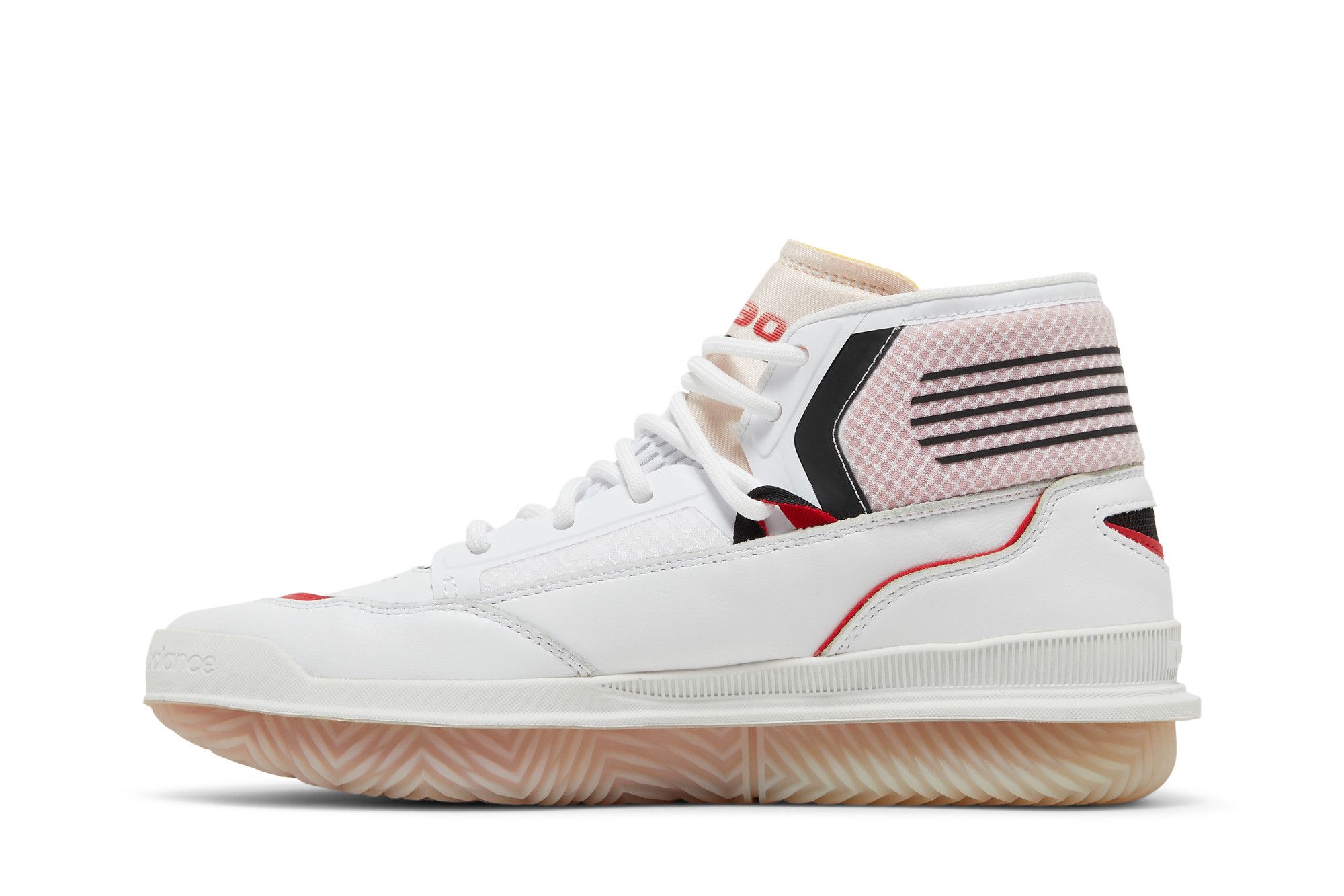 Buy New Balance BB9000 'White Red' - BB9000A1 | GOAT