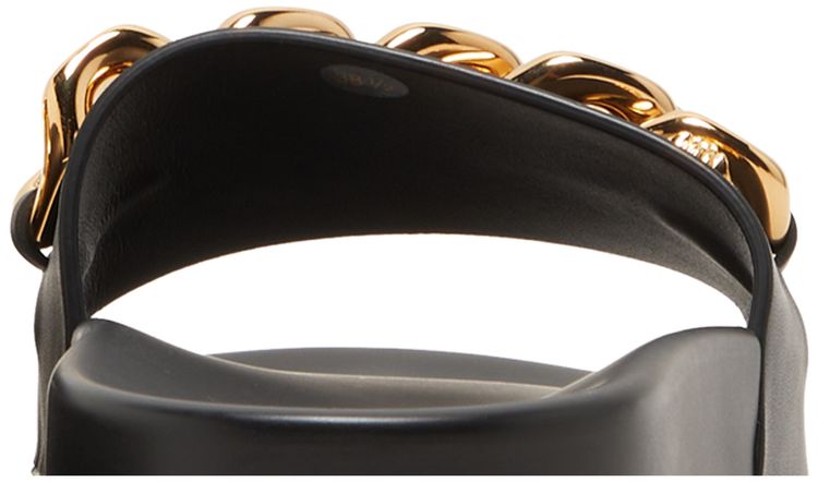 Versace Wmns Slide Chain   Black