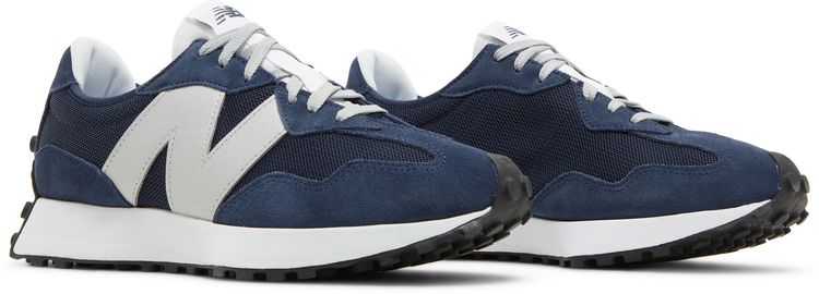 New Balance 327 Natural Indigo Metallic Silver