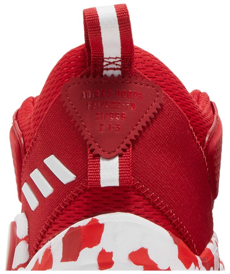 Adidas DON Issue 3 Paint Smudge Team Power Red
