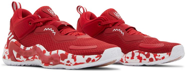 Adidas DON Issue 3 Paint Smudge Team Power Red