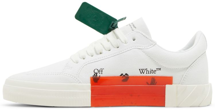 Off White Vulc Sneaker White Black