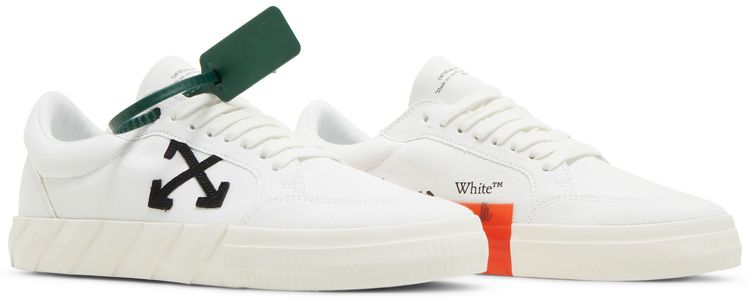 Off White Vulc Sneaker White Black