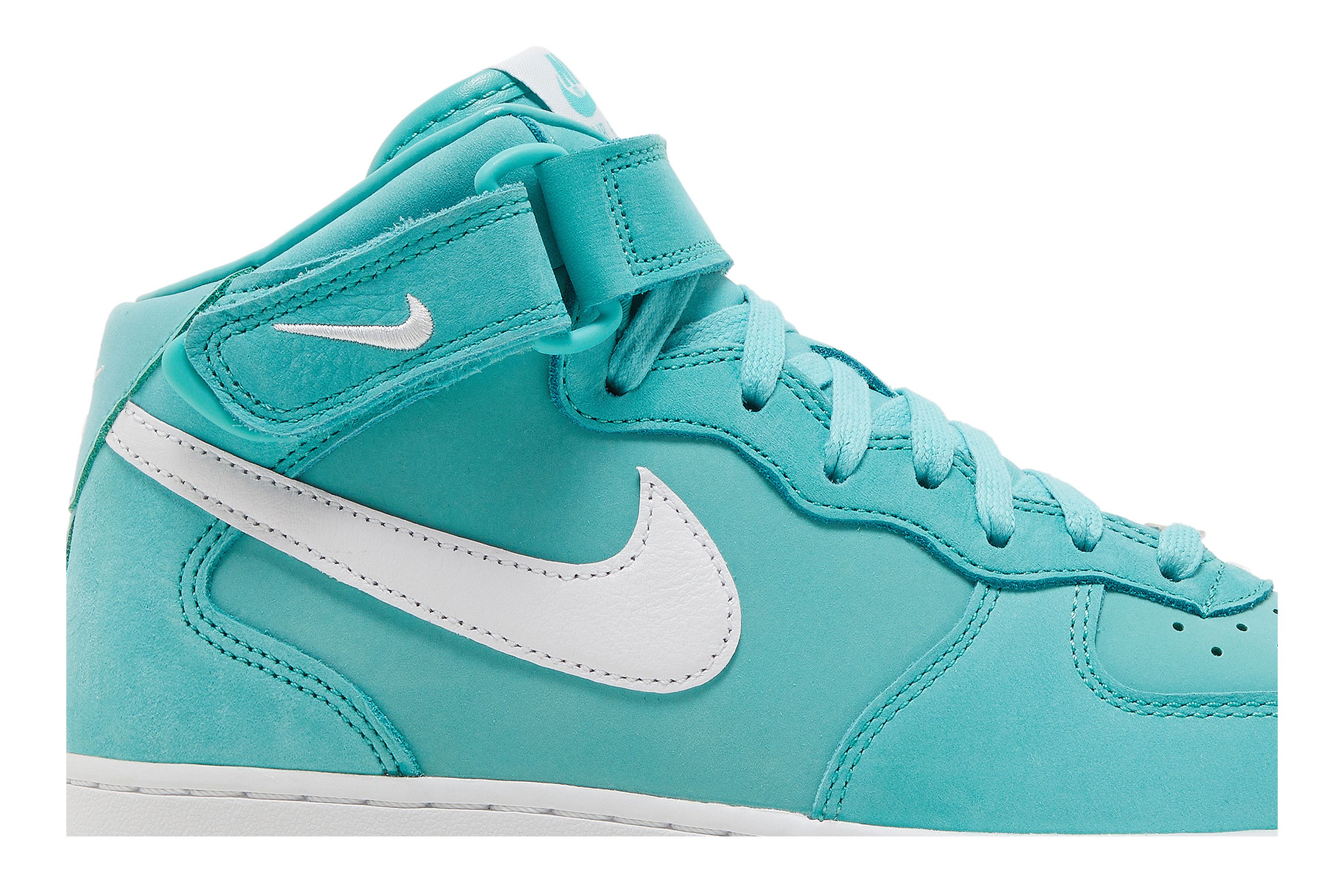 Nike air force 1 mid teal discount