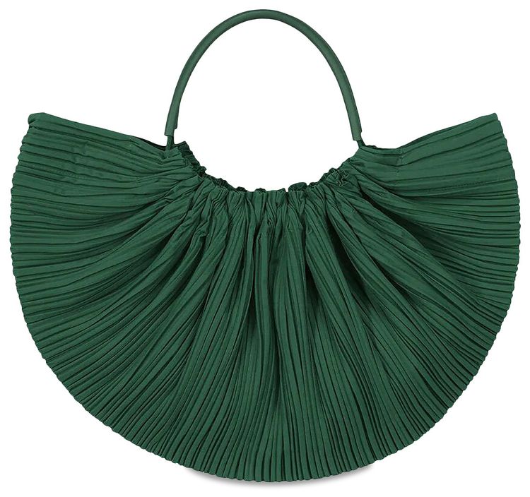Pleats Please Issey Miyake Bag Dark Green