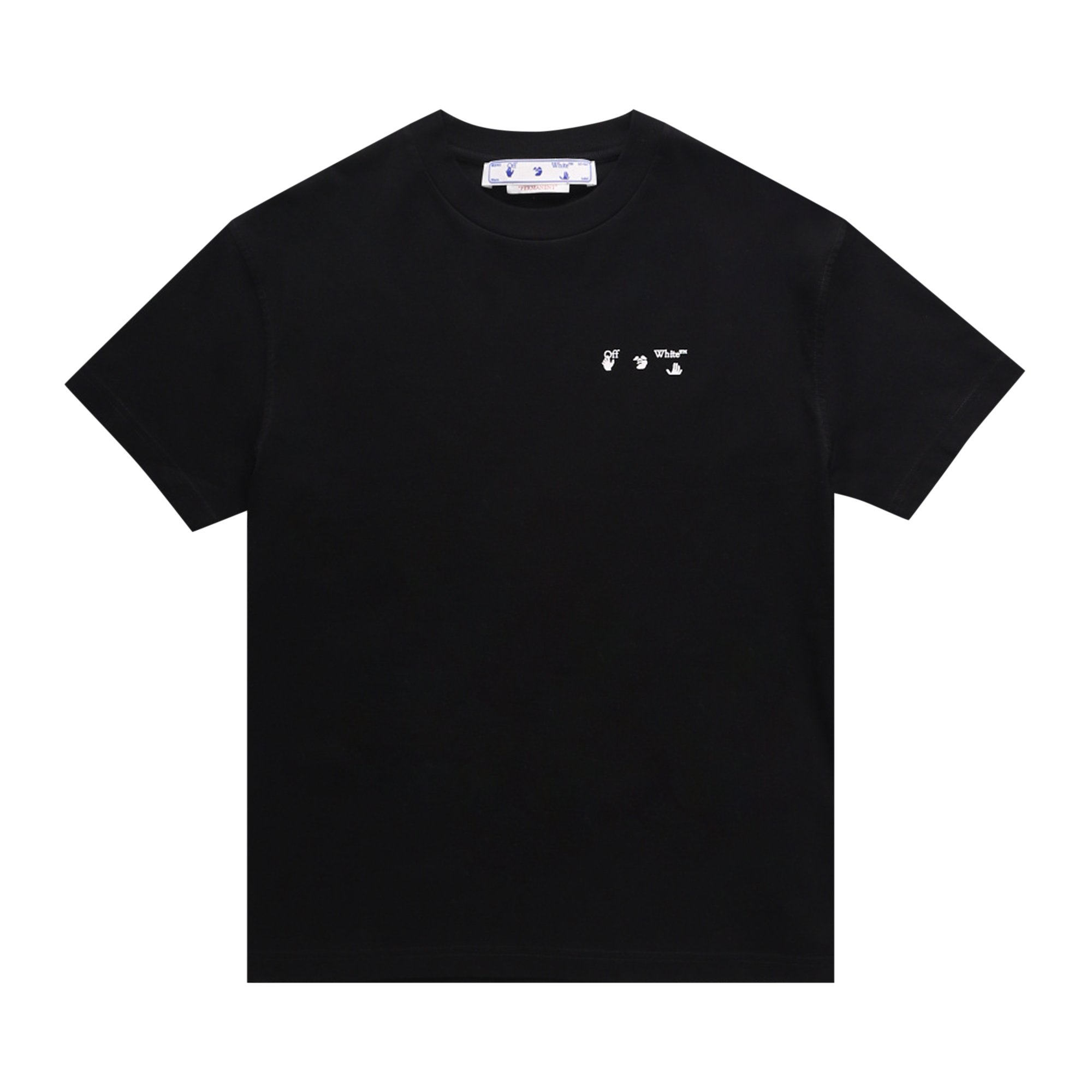 Buy Off-White Swimming Man Tee 'Black/White