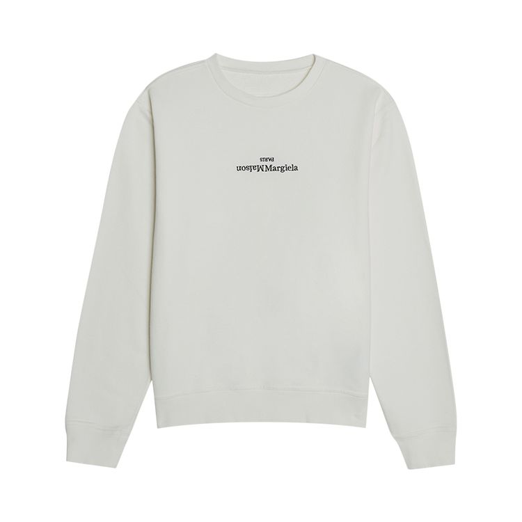 Maison Margiela Logo Sweatshirts White