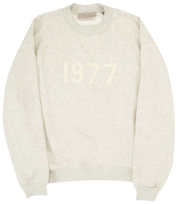 Light Oatmeal Oversized Crewneck 1977 Sweatshirt