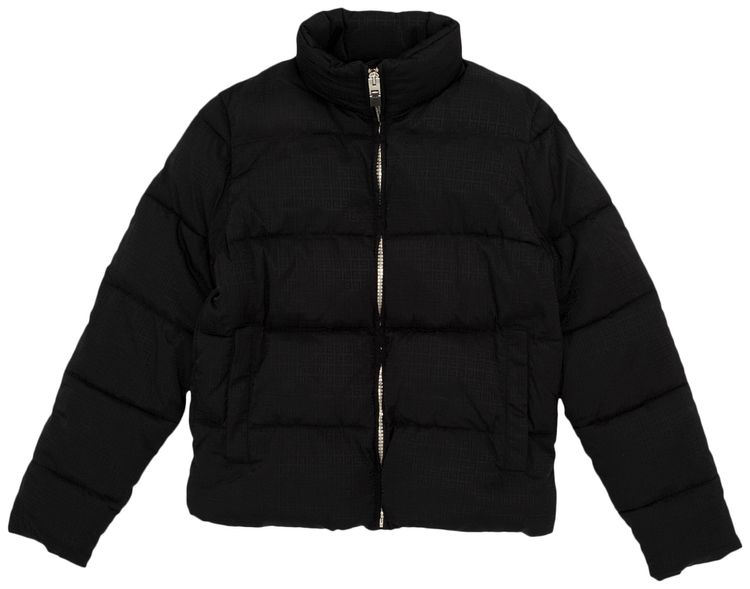 Givenchy 4G Zip Mid Weight Down Jacket Black