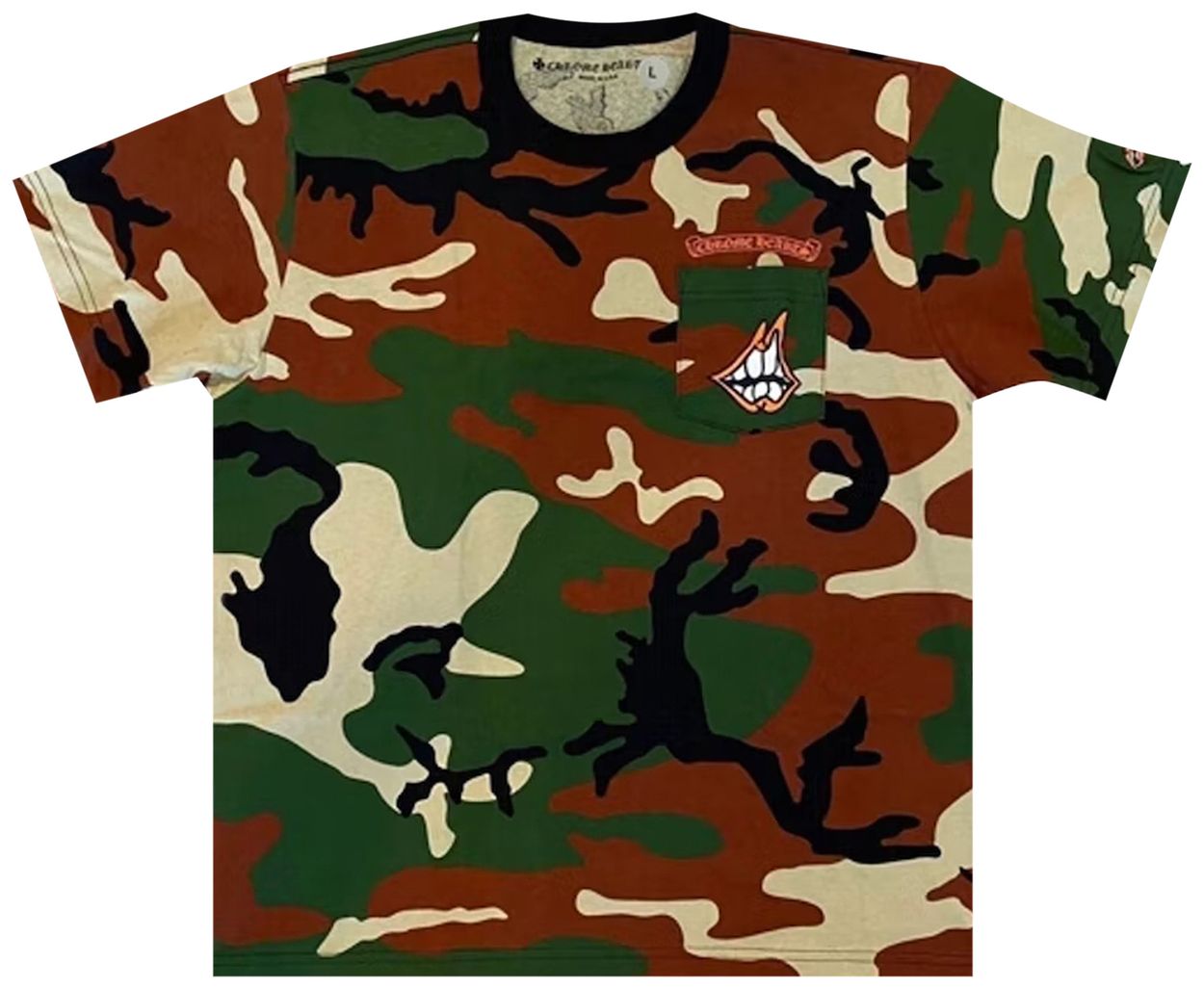 Camo Bottom Heart Tee Men main image 0