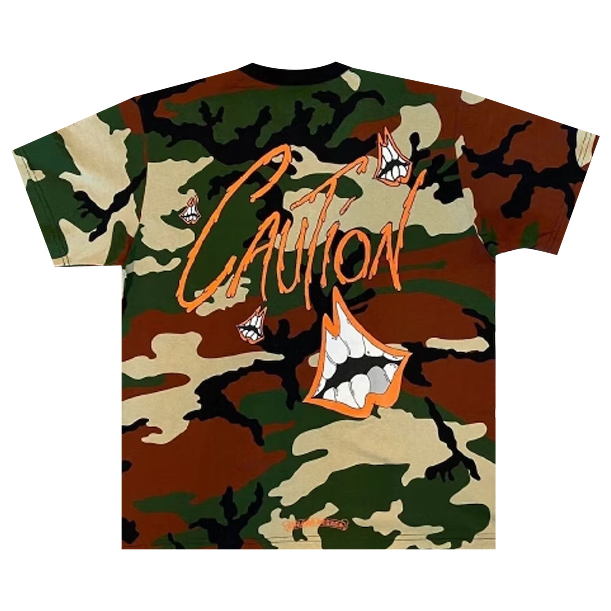おすすめ人気ランキング2024年 Boy Matty Hearts Chrome Buy Caution 1383 - 'Camo' T-Shirt Tシャツ/カットソー(七分/長袖)
