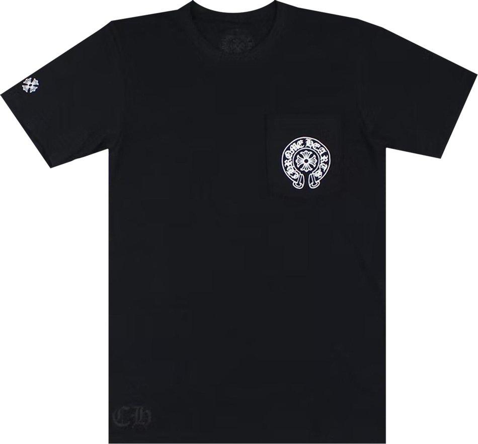 Buy Chrome Hearts Multicolor Horseshoe T-Shirt 'Black' - 1383 ...