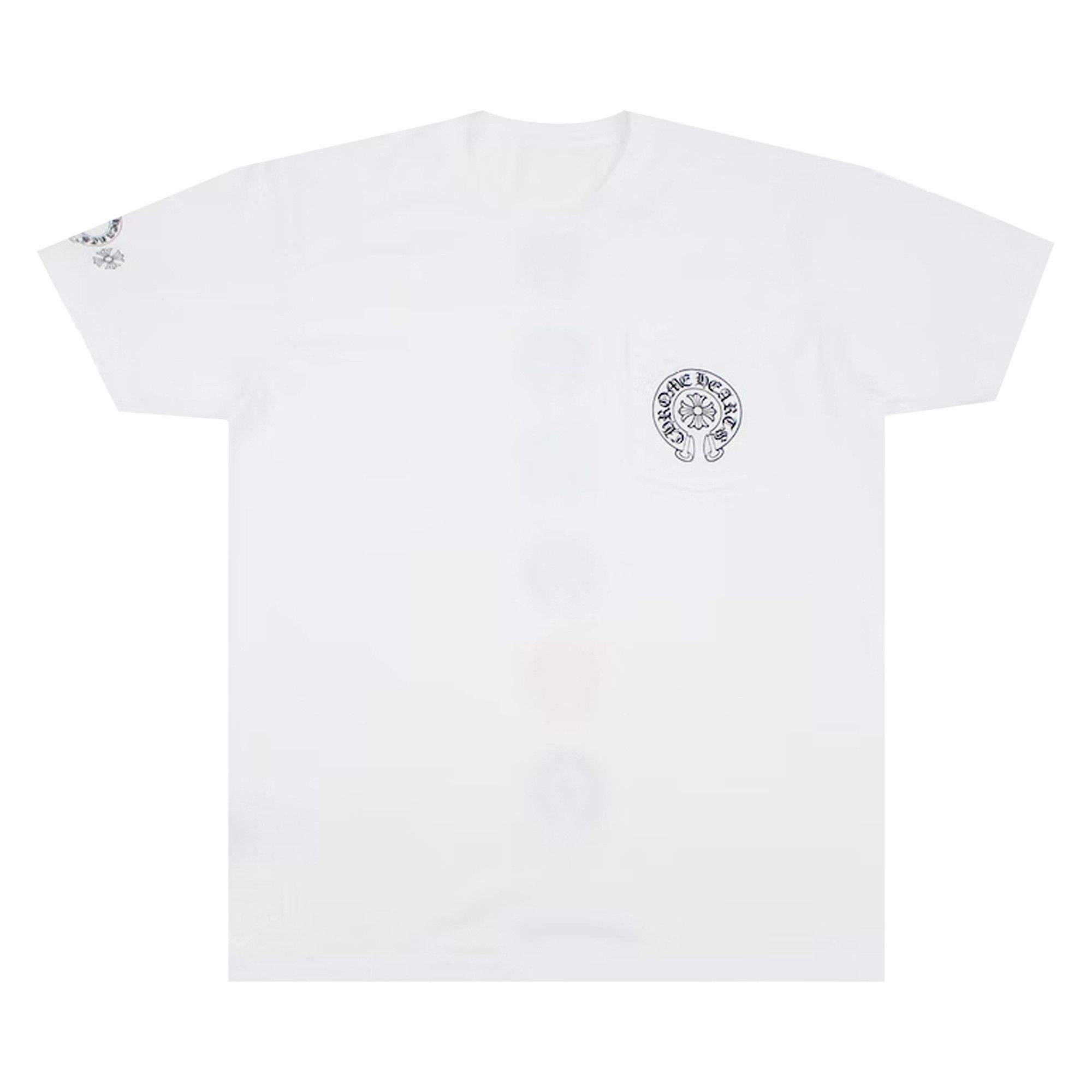 Tシャツ・カットソー CHROME HEARTS Horseshoe Tee Chrome Hearts Horseshoe Logo Pocket T-Shirt Tee - SRM