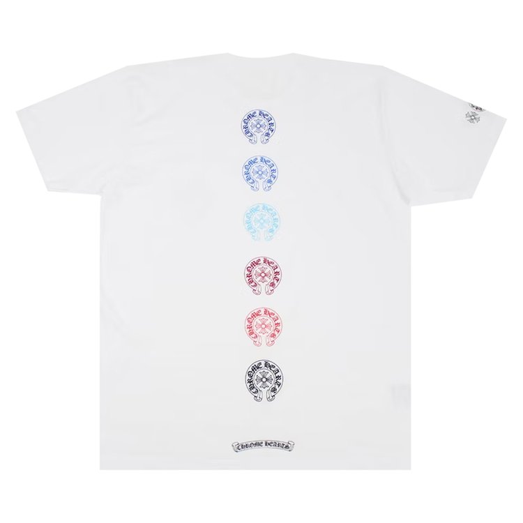 Chrome Hearts Multicolor Horseshoe T Shirt White