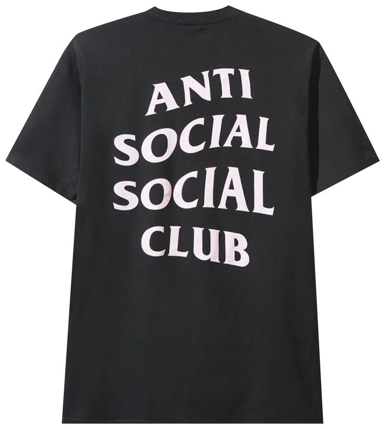 Anti Social Social Club Anal Tee Black