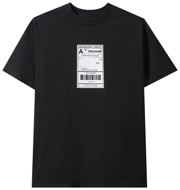 Anti Social Social Club Thank God Tee Black