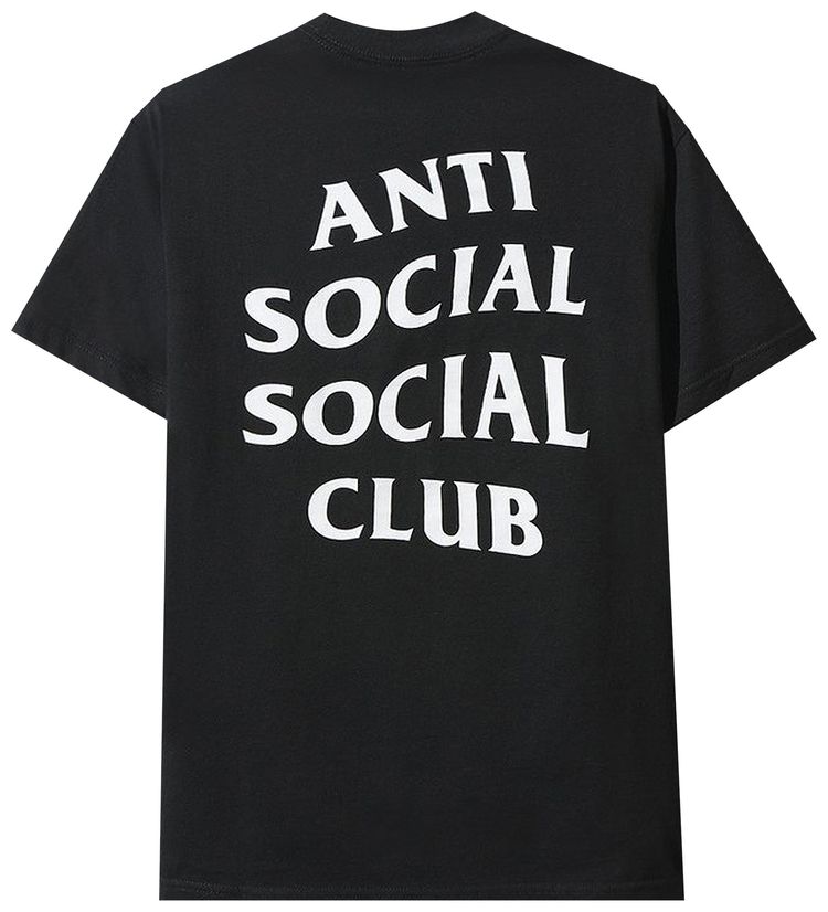 Anti Social Social Club Thank God Tee Black