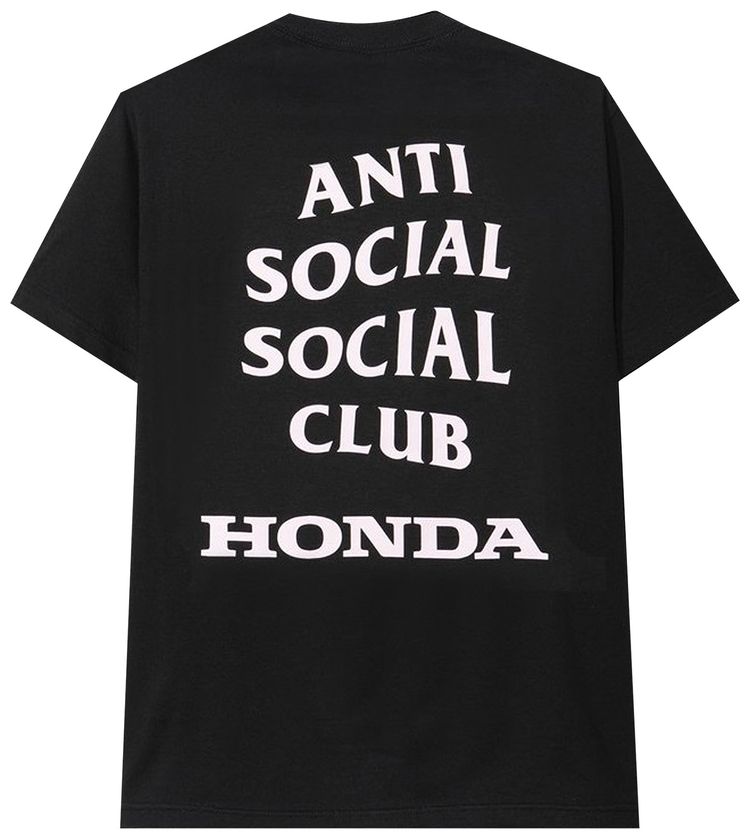 Anti Social Social Club x Honda Motor Tee Black