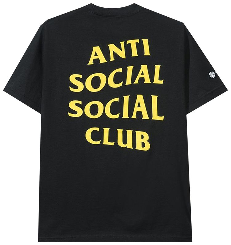 Anti Social Social Club x DHL Tee Black