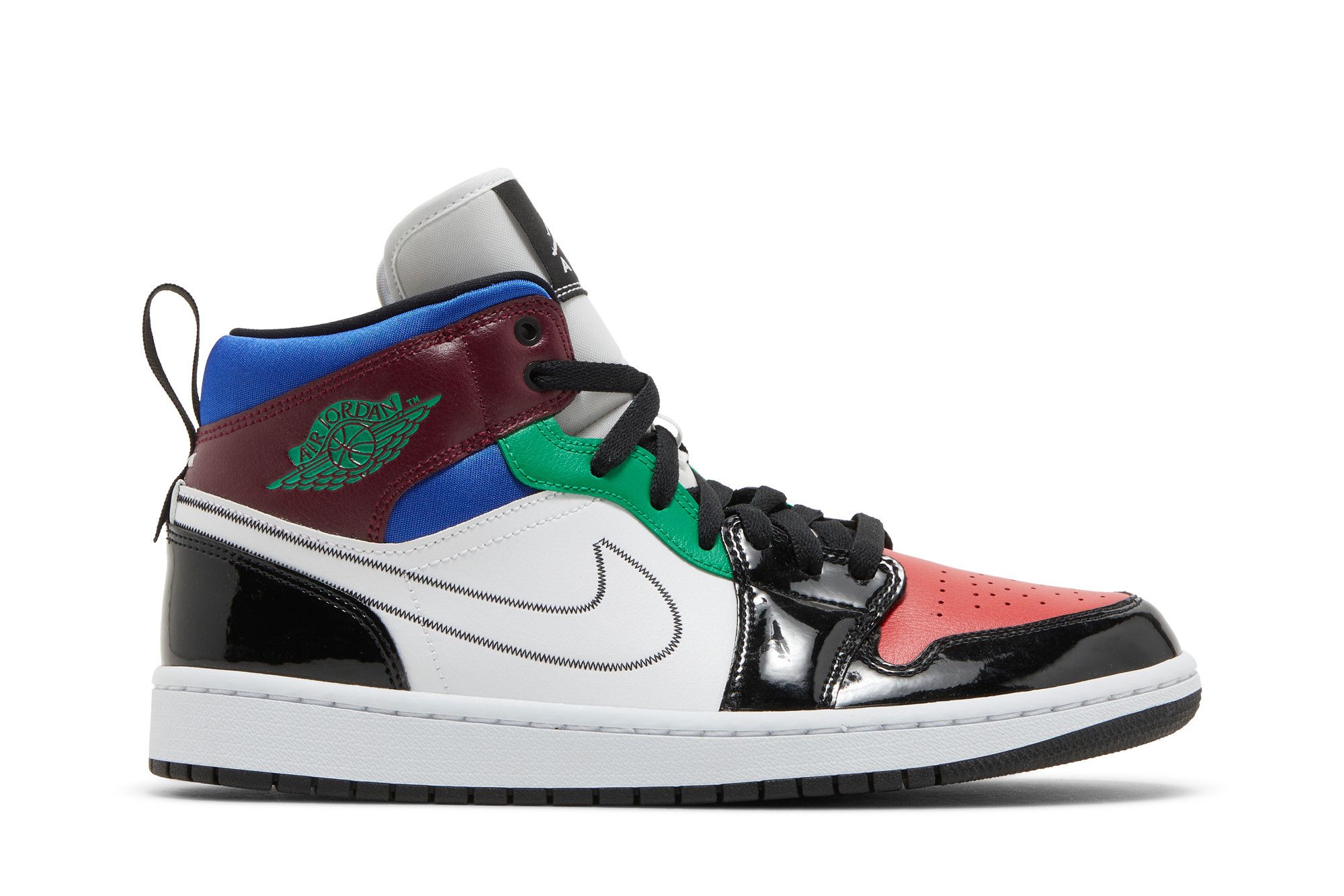 Buy Wmns Air Jordan 1 Mid SE 'Multi-Color' - DB5454 001 | GOAT