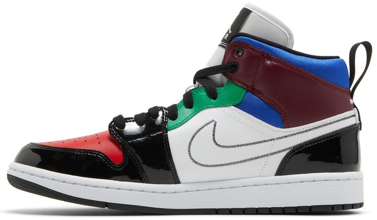 Wmns Air Jordan 1 Mid SE Multi Color