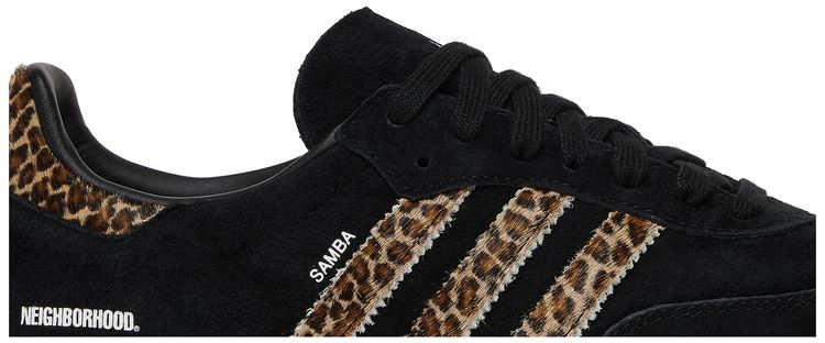 END x Neighborhood x adidas Samba Black Leopard