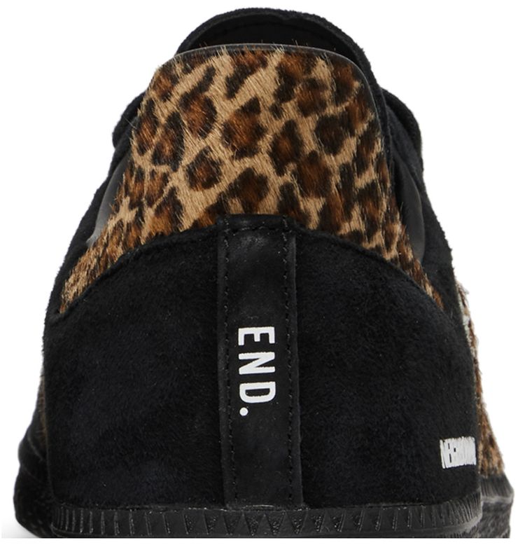 END x Neighborhood x adidas Samba Black Leopard