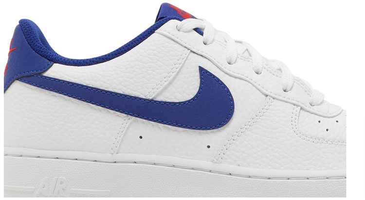 Nike Air Force 1 GS White Deep Royal Blue