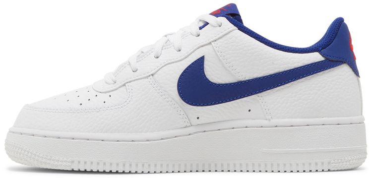 Nike Air Force 1 GS White Deep Royal Blue